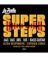 Jeu de 5 cordes Basse SUPER STEPS Standard 45-128 SS45B