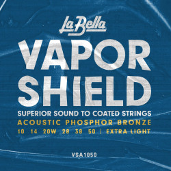 Jeu de 6 cordes Folk Vapor Shield Extra Light 10 - 50