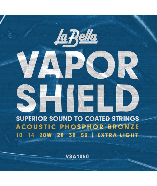 Juego de 6 cuerdas folk Vapor Shield 10 -50