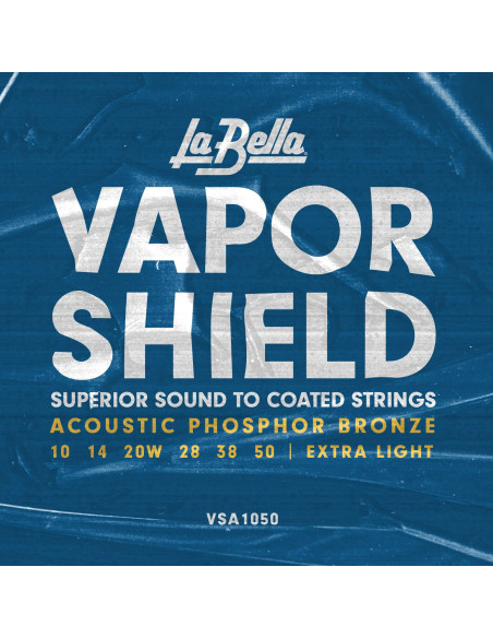 Jeu de 6 cordes Folk Vapor Shield Extra Light 10 - 50