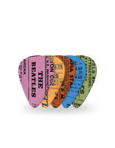 Set of 10 picks Beatles 1964 tour