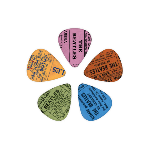 Set of 10 picks Beatles 1964 tour
