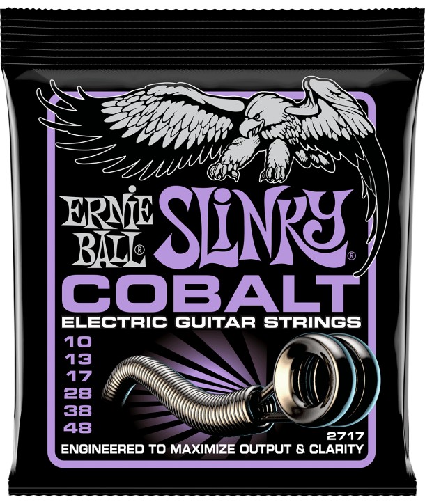 copy ofcopy ofJuego de Cuerdas eléctrica Skinny Top Heavy Bottom Cobalt Slinky 10-52