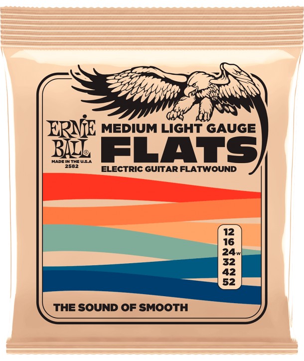 copy ofcopy ofJuego de Cuerdas eléctrica Power Flatwound Slinky 11-48