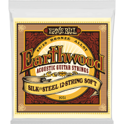 Jeu de 12 cordes Folk Earthwood Bronze Soft 9-46