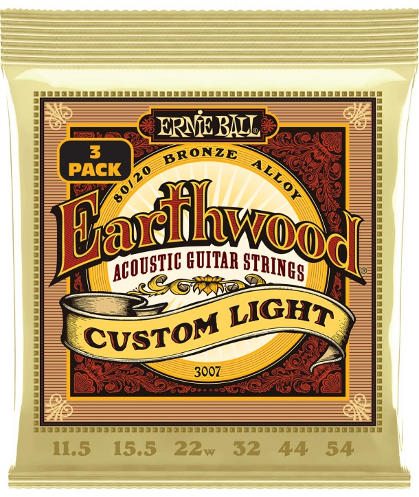 copy ofJuego de cuerdas folk Earthwood Bronce Custom Light 11,5-54