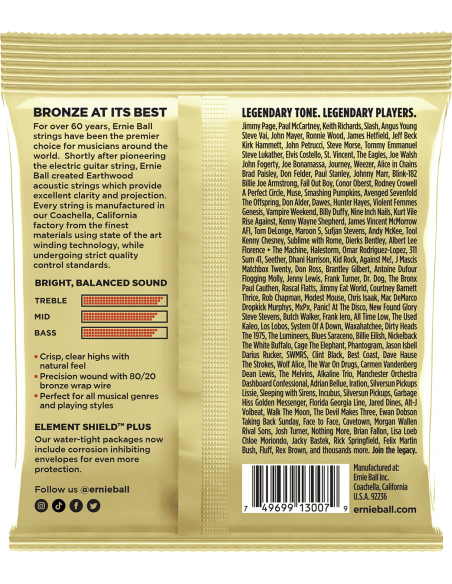 copy ofAcoustic strings set Earthwood Bronze Custom Light 11,5-54