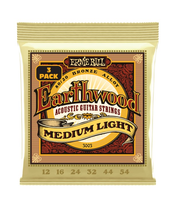 copy ofJuego de cuerdas folk Earthwood Bronce Medium Light 12-54