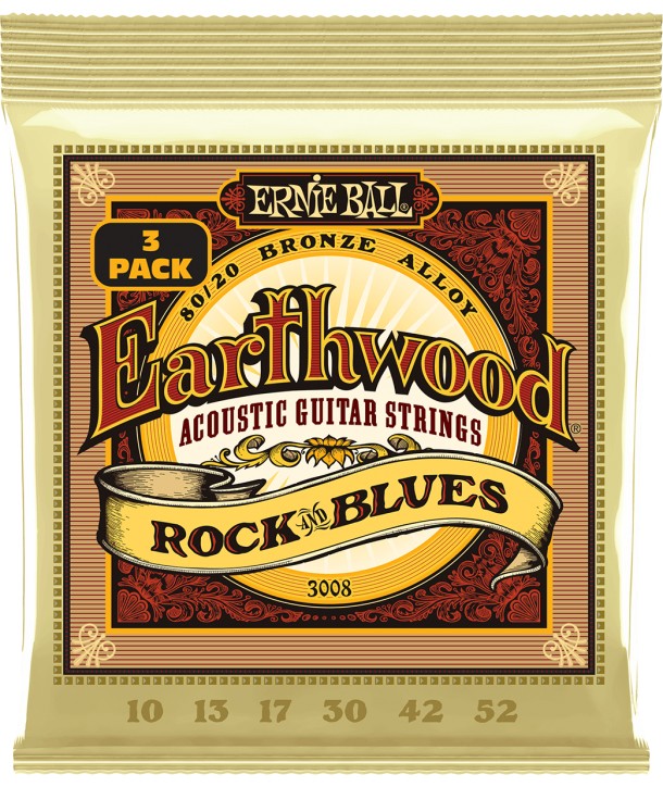 copy ofAcoustic strings set Earthwood Bronze Rock n blues 10-52 