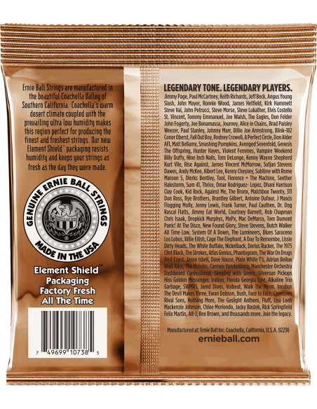 copy ofAcoustic strings set Earthwood Phosphor Bronze Extra Light 10-50