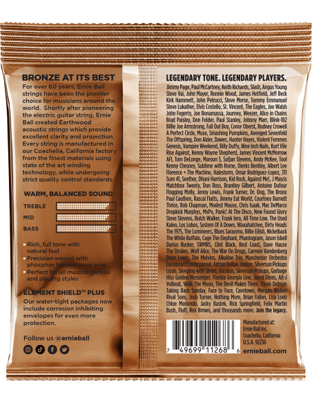 copy ofAcoustic strings set Earthwood Phosphor Bronze Extra Light 10-50