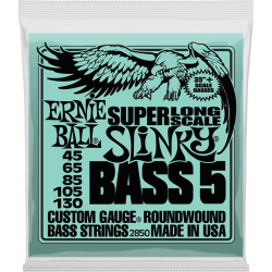 Jeu de 5 cordes Slinky Bass 45-105 Super long scale