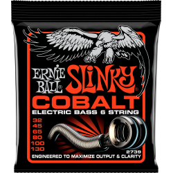 Jeu de 6 cordes basse Cobalt Slinky 32-130
