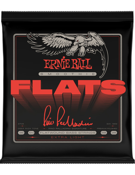 Jeu de cordes basse Smoothie Flats Pino Palladino 38-98