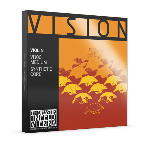 Jeu de cordes pour violon Vision noyau synthétique 4/4