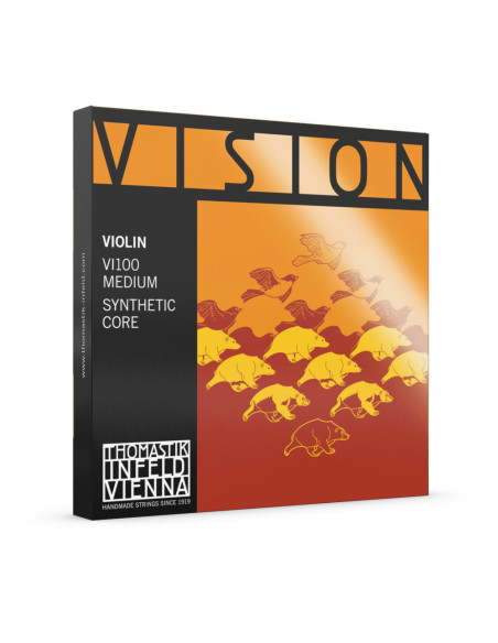 Jeu de cordes pour violon Vision noyau synthétique 4/4
