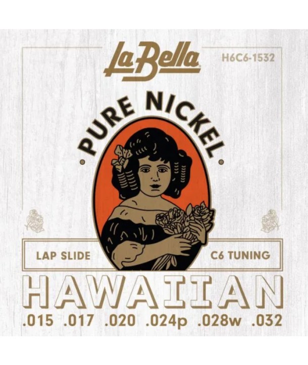 Jeu pour guitare lap steel Hawaiian nickel pur