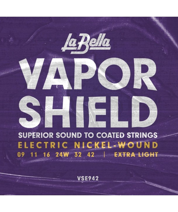 Electric strings set Vapor Shield Extra Light 09-42