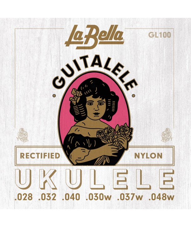Jeu de cordes pour Guitalélé Nylon et plaqué argent