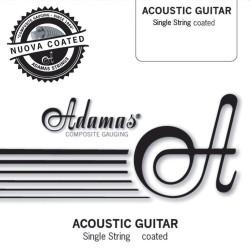 Corde unité 008 pour guitare acoustique ou électrique en acier plein coated