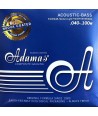 Strings set for acoustic bass guitar Nuova coated medium light 40-100