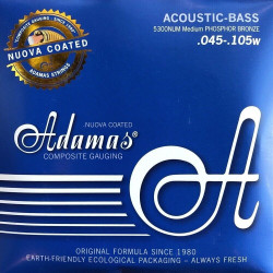 Cordes pour basse acoustique phosphore bronzecoated light 45-105