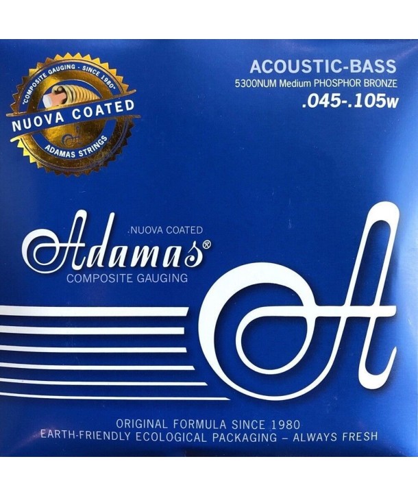 Cordes pour basse acoustique phosphore bronzecoated light 45-105