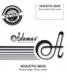 copy ofStrings set for acoustic bass guitar Nuova coated medium 45-105