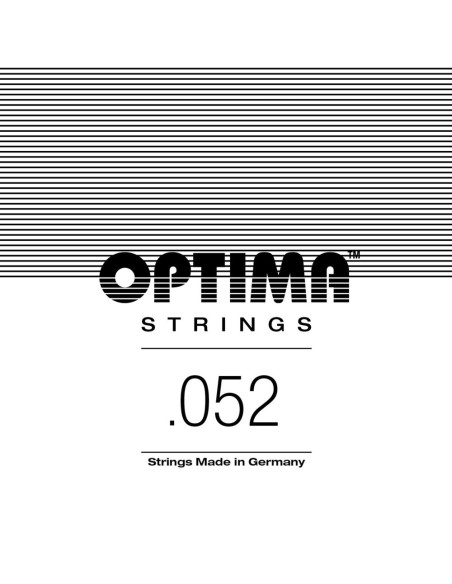 Corde à l'unité pour guitare acoustique Bronze Strings Mi6 52