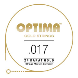 Corde à l'unité pour guitare acoustique Gold Strings 17