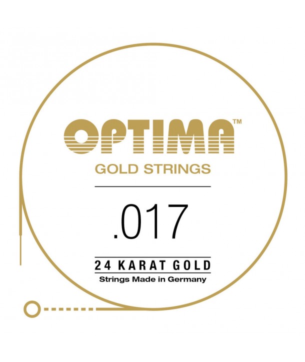 Corde à l'unité pour guitare acoustique Gold Strings 17