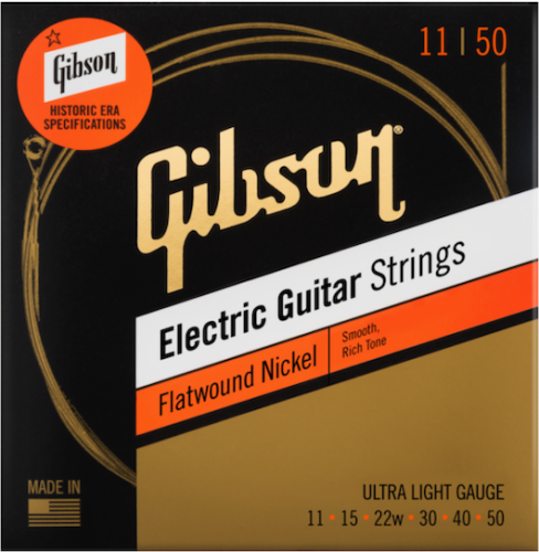 Electric strings set Flatwound ultra light 11-50