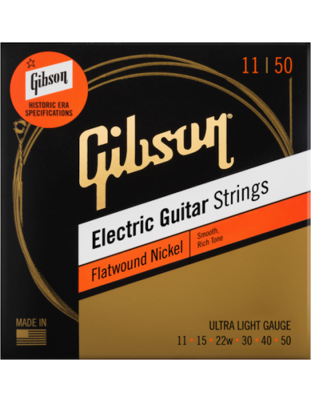 Electric strings set Flatwound ultra light 11-50