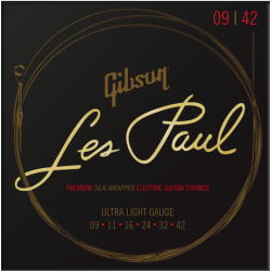 Jeu de cordes électriques Les Paul ultra light 9-42