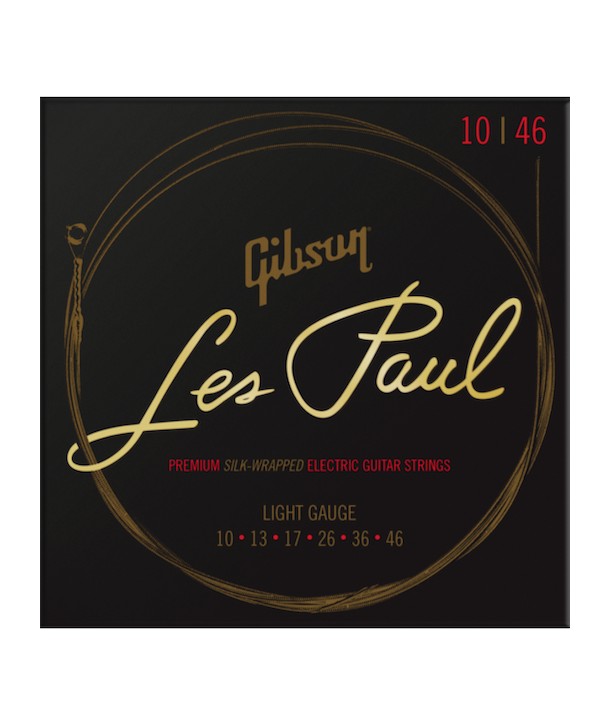 Jeu de cordes électriques Les Paul light 10-46