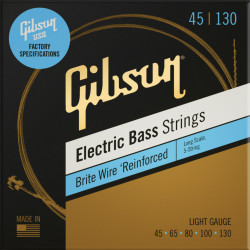Jeu de 5 cordes basse Brite wire light 45-130 long scale
