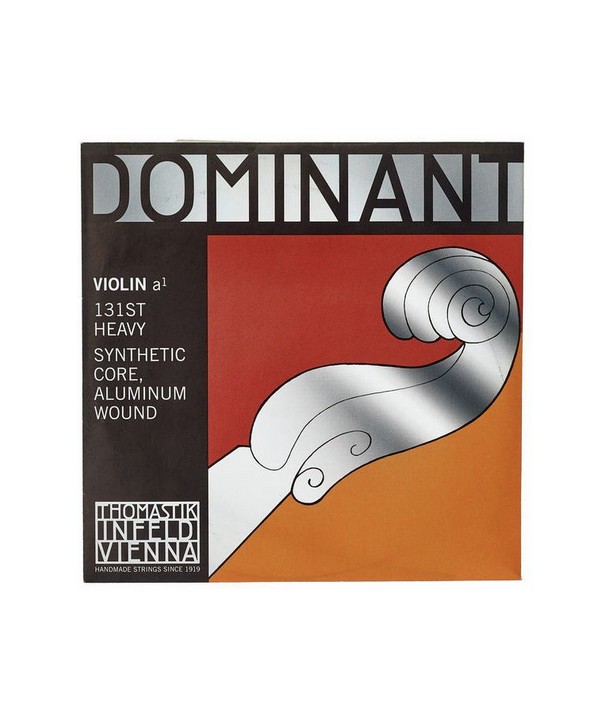Corde à l'unité Violon 4/4 Dominant Nylon / Alu - LA - tension Forte