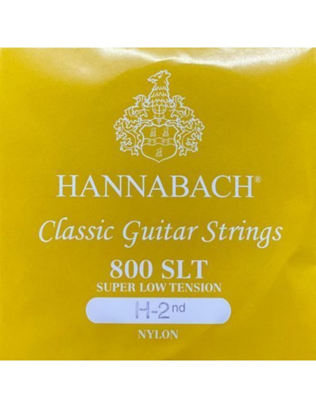 Corde à l'unité classique Série 800 Tension Super Low nylon Mi aigu