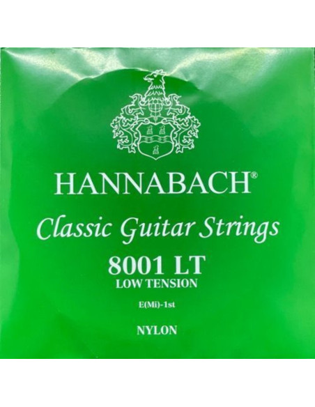 Corde à l'unité classiques Série 800 tension Low nylon Mi