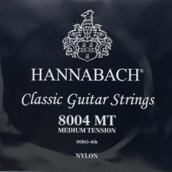 Corde à l'unité classique Série 800 tension medium nylon Ré