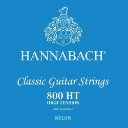 Lot de 3 cordes à l'unité classique Série 800 tension forte nylon treble pack