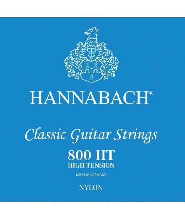 Lot de 3 cordes à l'unité classique Série 800 tension forte nylon treble pack