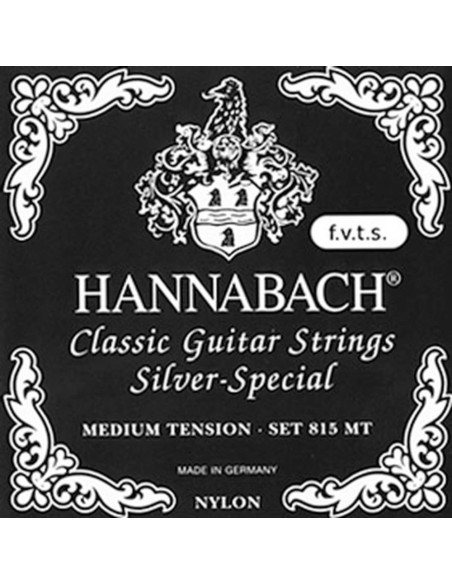 Jeu de cordes classiques série 815 Tension medium free vibrating top system
