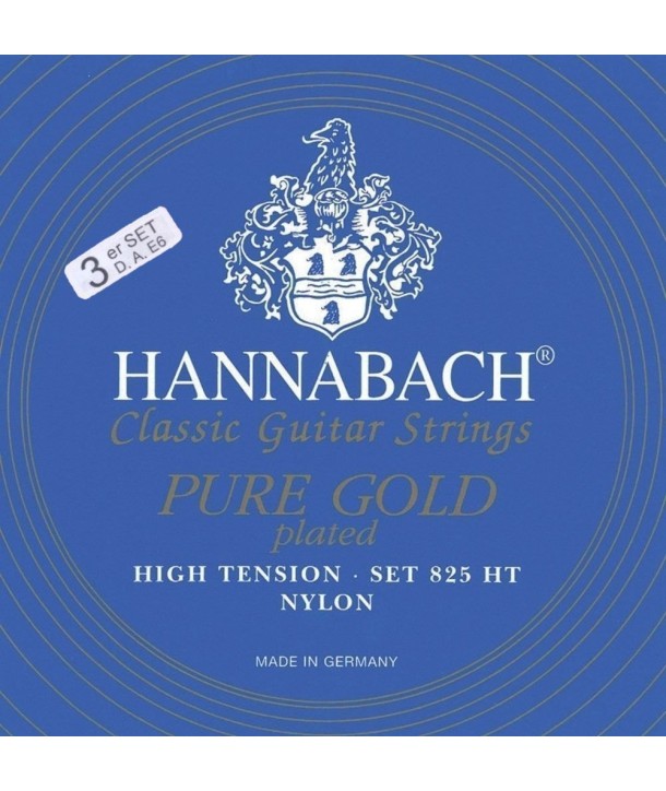 Cuerda Suelta Clásica Série 825 Special gold High tension Bass pack