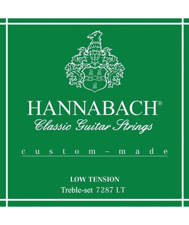 Lot de 3 cordes aigües pour guityare classiquesSérie 728 Tension Low