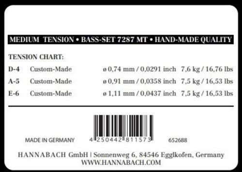 copy ofLot de 3 cordes basses pour guityare classiquesSérie 728 Tension Low