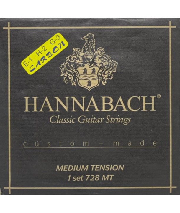 Classical strings set 728 Custom-Made Medium tension carbon