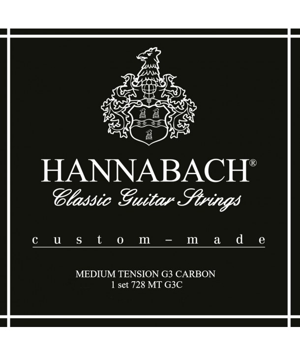 copy ofClassical strings set 728 Custom-Made Medium tension carbon