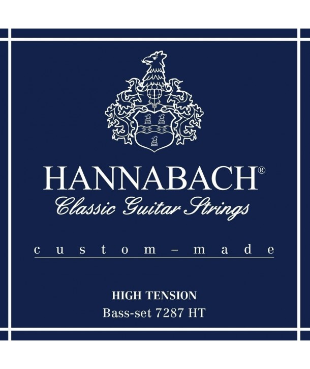 Lot de 3 cordes basses pour guityare classiquesSérie 728 Tension forte