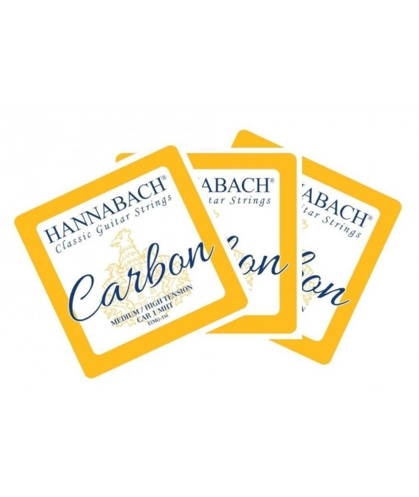 Lot de 3 cordes àaigüesl'unité classique Carbon tension Moyenne/Forte Sol